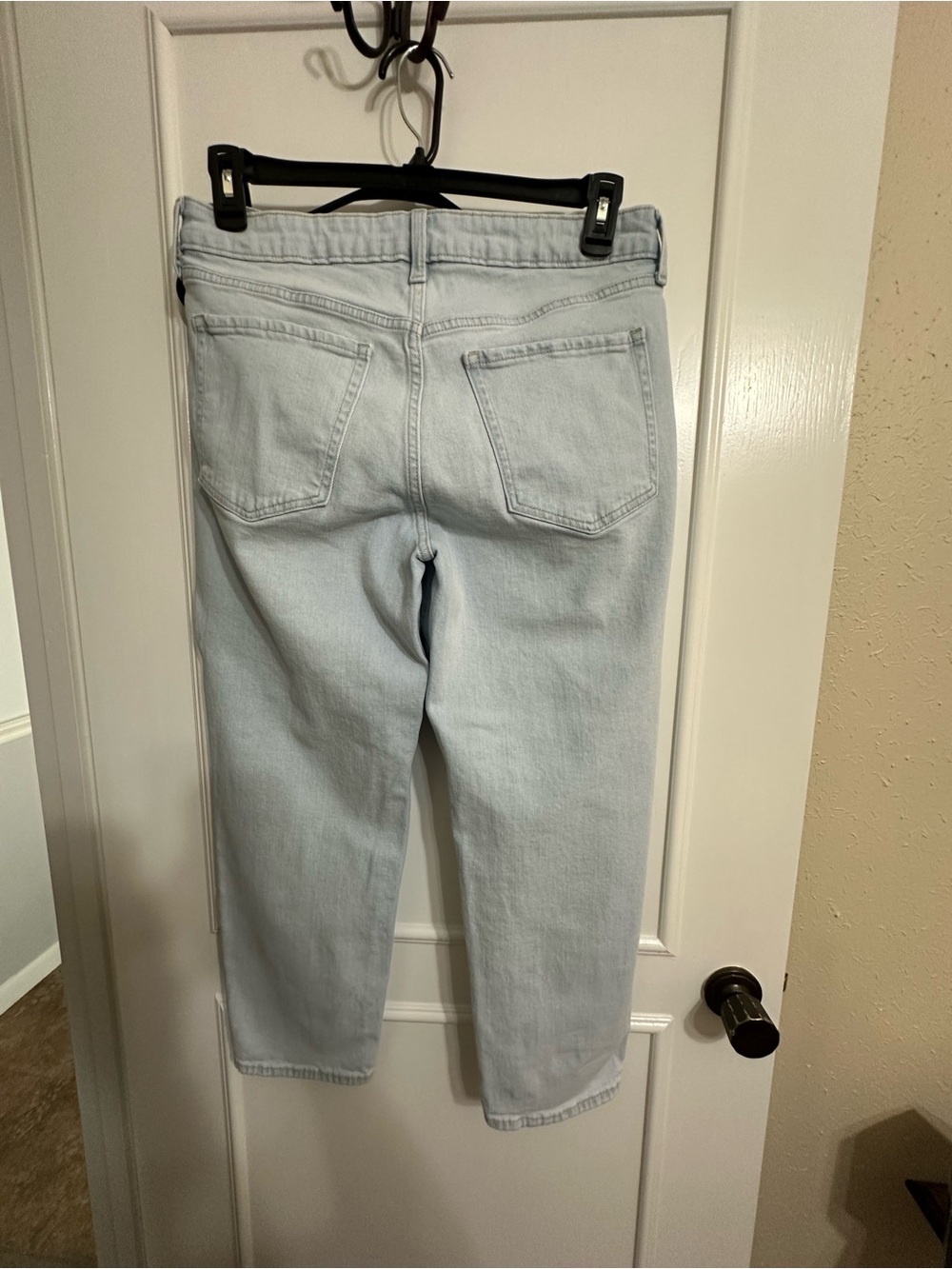 Old Navy Light Blue Loose Straight Leg Jeans Size 12p - Picture 3 of 4